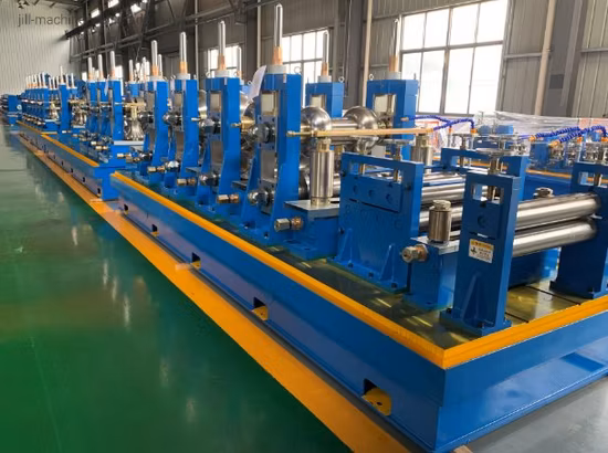 高周波溶接ストレートシーム溶接管生産ライン製管機械炭素鋼管装置